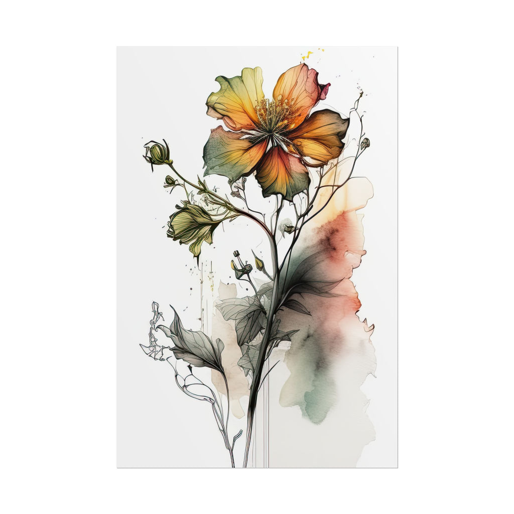 Flower Print No.85
