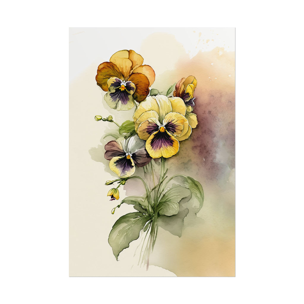 African Violet Flower No.21